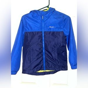 Eddie Bauer kids windbreaker blue